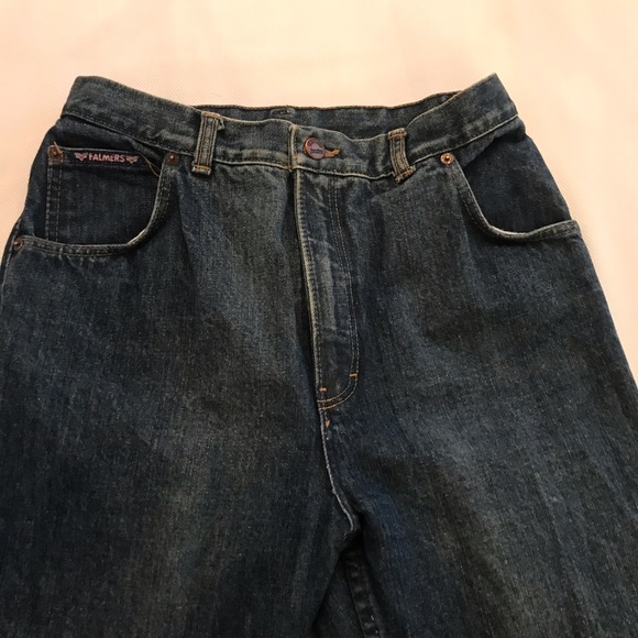 Vintage 1980's Falmers Womans Dark Wash Jeans - Picture 4 of 5